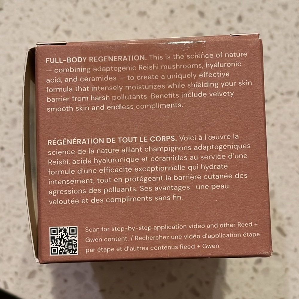 Reed + Gwen Supercharged Reishi Body Melt- New in Sealed Box - Picture 4 of 6